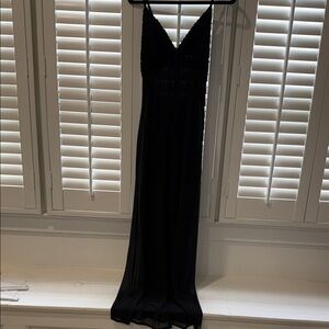 Wild Fable Elegant Black Maxi Dress